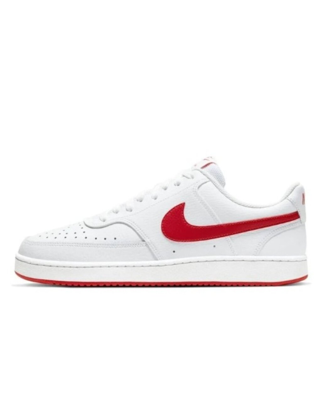 Nike Court Vision Low White University Red shoes